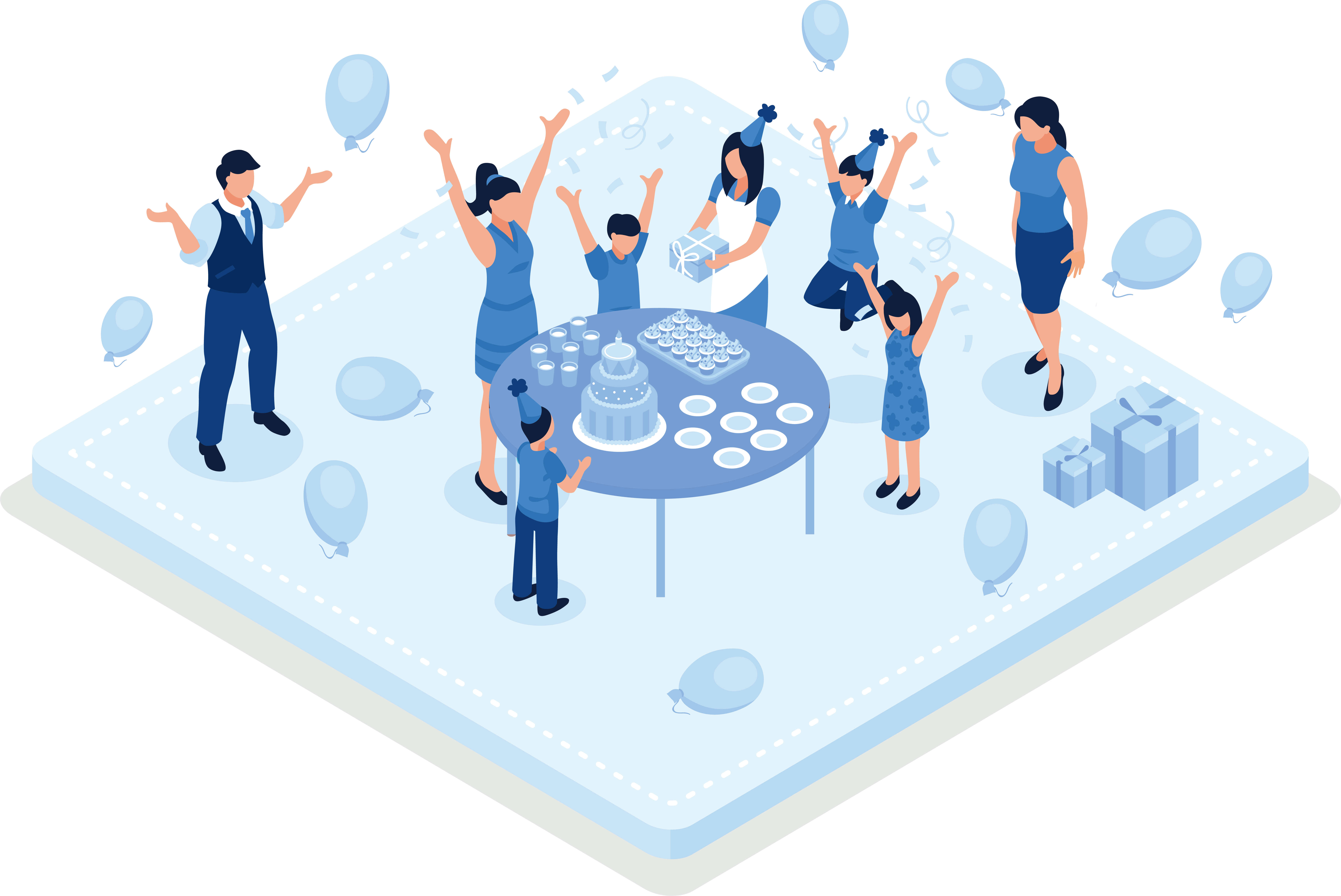 パーティのイラスト