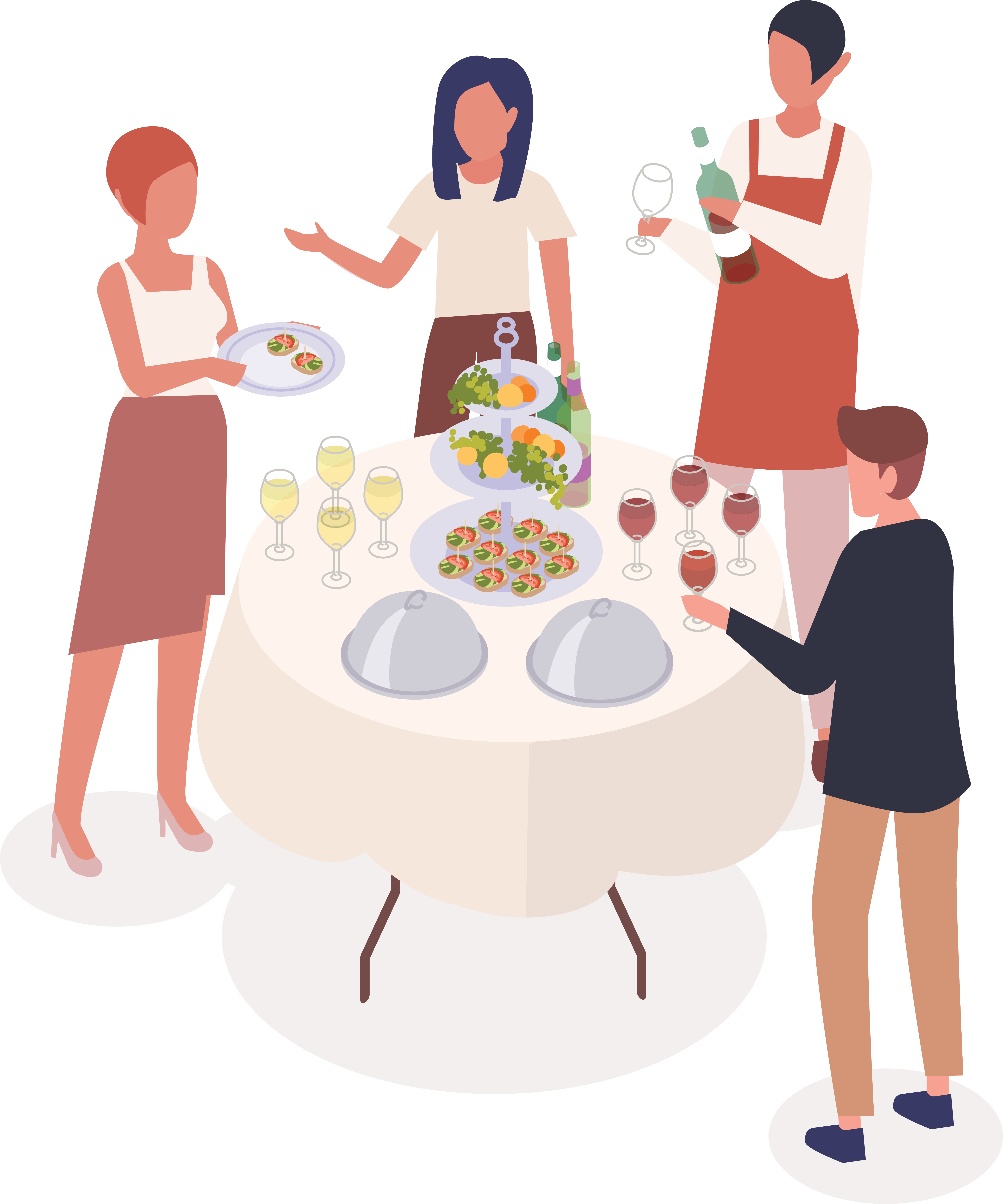 パーティのイラスト